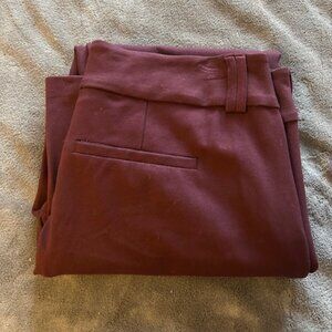 Burgundy Pants